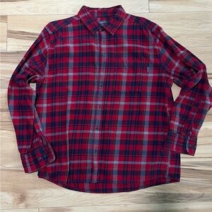 Eddie Bauer men’s XL long sleeve flannel.